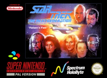 Star Trek - The Next Generation - Future's Past (Europe) box cover front